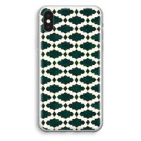 Moroccan tiles: iPhone XS Transparant Hoesje - thumbnail