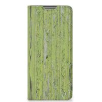 Xiaomi 12 Pro Book Wallet Case Green Wood - thumbnail