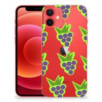 iPhone 12 Mini | Siliconen Case | Druiven