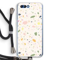 Terrazzo N°21: Honor 10 Transparant Hoesje met koord