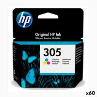 Originele inkt cartridge HP Nº 305 Tricolor (60 Stuks)