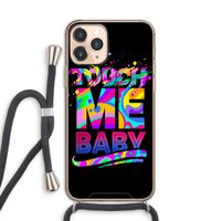Touch Me: iPhone 11 Pro Transparant Hoesje met koord