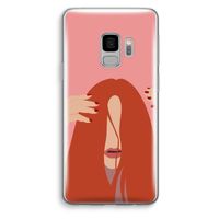 Woke up like this: Samsung Galaxy S9 Transparant Hoesje