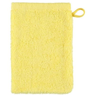 Cawö Cawo Lifestyle Uni Washandje Lemon