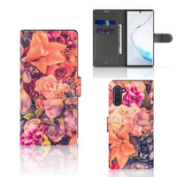 Samsung Galaxy Note 10 Hoesje Bosje Bloemen - thumbnail