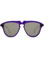 Burberry Eyewear lunettes de soleil à monture pilote - Violet - thumbnail