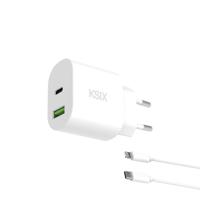 Oplader KSIX Wit 30 W