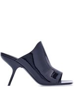 Ferragamo mules à bout ouvert 85 mm - Bleu - thumbnail