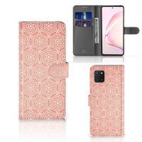 Samsung Note 10 Lite Telefoon Hoesje Pattern Orange