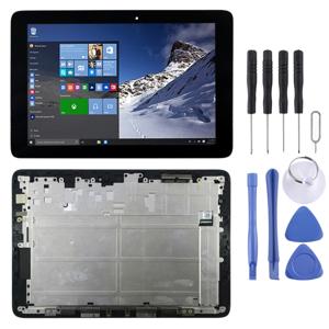 LCD-scherm en digitizer volledige assemblage met frame voor ASUS transformator boek T100H T100HA T100HA-FU006T (zwart)