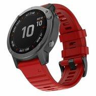 Siliconen bandje - Rood - Garmin Tactix 8 - 51mm