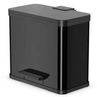 Hailo 0633-260 öko trio plus l pedaalemmer 3x9l zwart