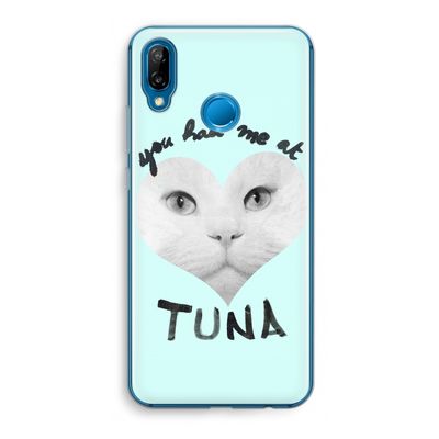 You had me at tuna: Huawei P20 Lite Transparant Hoesje