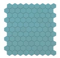 Tegelsample: By Goof hexagon mozaïek jade 30x30