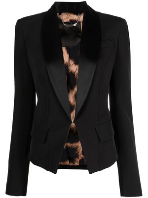Philipp Plein blazer à simple boutonnage - Noir