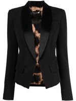 Philipp Plein blazer à simple boutonnage - Noir