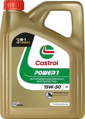 Motorolie - CASTROL - Power1 4T 15W-50 - 4L