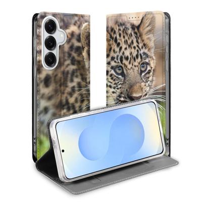 Samsung Galaxy S26 Smart Cover Hoesje Baby Luipaard