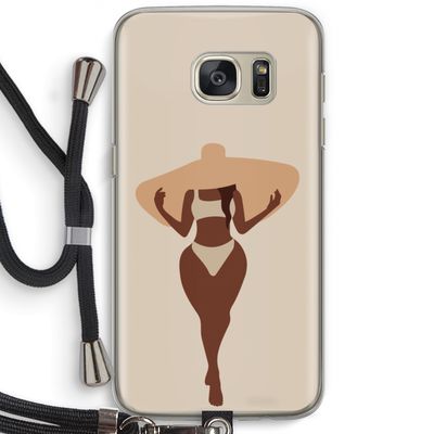 Let's get salty: Samsung Galaxy S7 Transparant Hoesje met koord