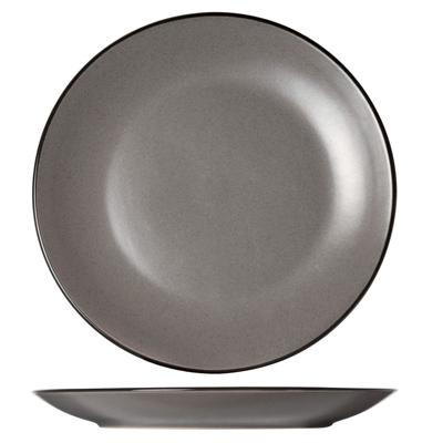 Cosy & Trendy Dinerborden Speckle Grijs - ø 27 cm - 6 stuks