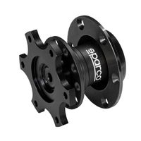Sparco Quick Release stuurnaaf - Zwart - 6x70mm SP15R98TU