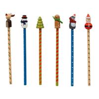 Small Foot - kerstpotloden set, 6dlg.