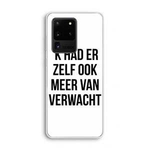 Meer verwacht: Samsung Galaxy S20 Ultra Transparant Hoesje