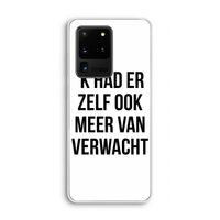 Meer verwacht: Samsung Galaxy S20 Ultra Transparant Hoesje