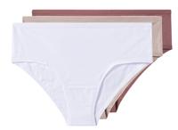 esmara Set van 3 dames onderbroeken (Roze/wit, L (44/46))