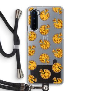 You Had Me At Pizza: OnePlus Nord Transparant Hoesje met koord