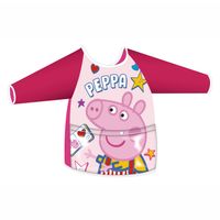 Arditex Peppa Pig Schort met mouwen en zak voor -activiteiten - thumbnail