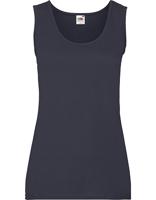 Fruit Of The Loom F262 Ladies´ Valueweight Vest - Deep Navy - XS - thumbnail