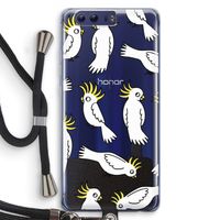 Papegaai: Honor 9 Transparant Hoesje met koord Papegaai: Honor 9 Transparant Hoesje met koord