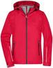 James & Nicholson JN1153 Ladies´ 3-in-1-Jacket - /Red/Black - L