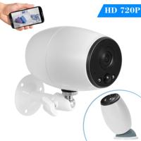 VESAFE VS-DC01 beveiliging HD 720P tweeweg audio draadloze WiFi IP-camera ondersteuning nachtzicht & PIR detectie & TF-kaart IP54 waterdicht (wit)