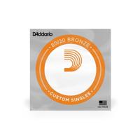 D'Addario BW053 Bronze Wound Acoustic Guitar Single String .053 losse snaar voor westerngitaar - thumbnail