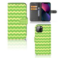 Apple iPhone 13 | Telefoon Hoesje | Waves Green