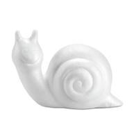 Hobby/knutsel Piepschuim slak - vormen/figuren dieren - 10.5 cm