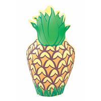 Opblaasbare figuren - tropische ananas - 35 cm - hawaii/fruit thema - thumbnail