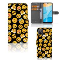 OPPO A15 | Telefoon Hoesje | Emoji | Portemonnee hoesje