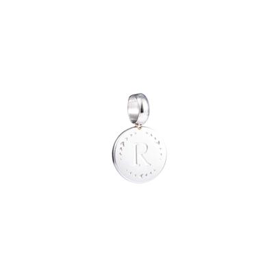 Go Dutch Label Letter R Kettinghanger Zilver