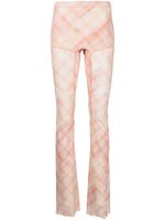 KNWLS pantalon à effet de transparence - Orange KNWLS pantalon à effet de transparence - Orange
