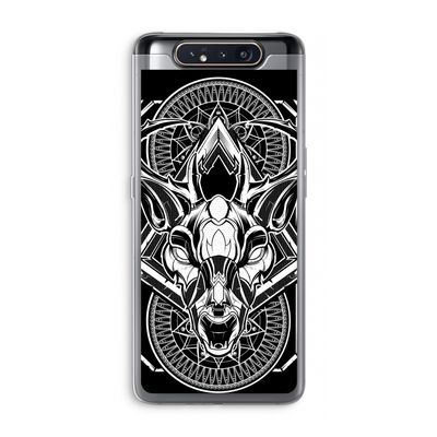 Oh Deer: Samsung Galaxy A80 Transparant Hoesje