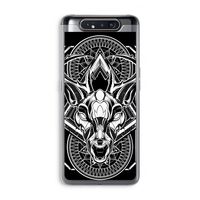 Oh Deer: Samsung Galaxy A80 Transparant Hoesje