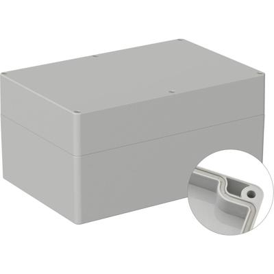 TRU COMPONENTS TC-9065700 Industriële behuizing 240.3 x 160.3 x 120 ABS Grijs-wit (RAL 7035) 1 stuk(s)