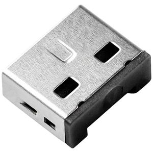 Smartkeeper UL03P1BK USB-A-poortslot Set van 10 stuks Zwart Zonder sleutel