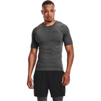 Under Armour HeatGear Ondershirt Donkergrijs Zwart