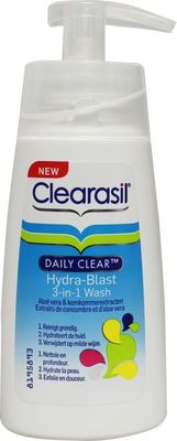 Clearasil 3-in-1 Wascreme normaal (150 ml)