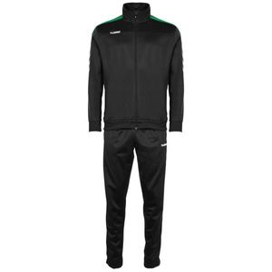 Hummel 105006 Valencia Polyester Suit - Black-Green - XXL