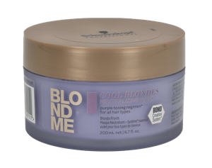 Schwarzkopf Blond Me Cool Blondes Neutralizing Mask 200ml Maskers